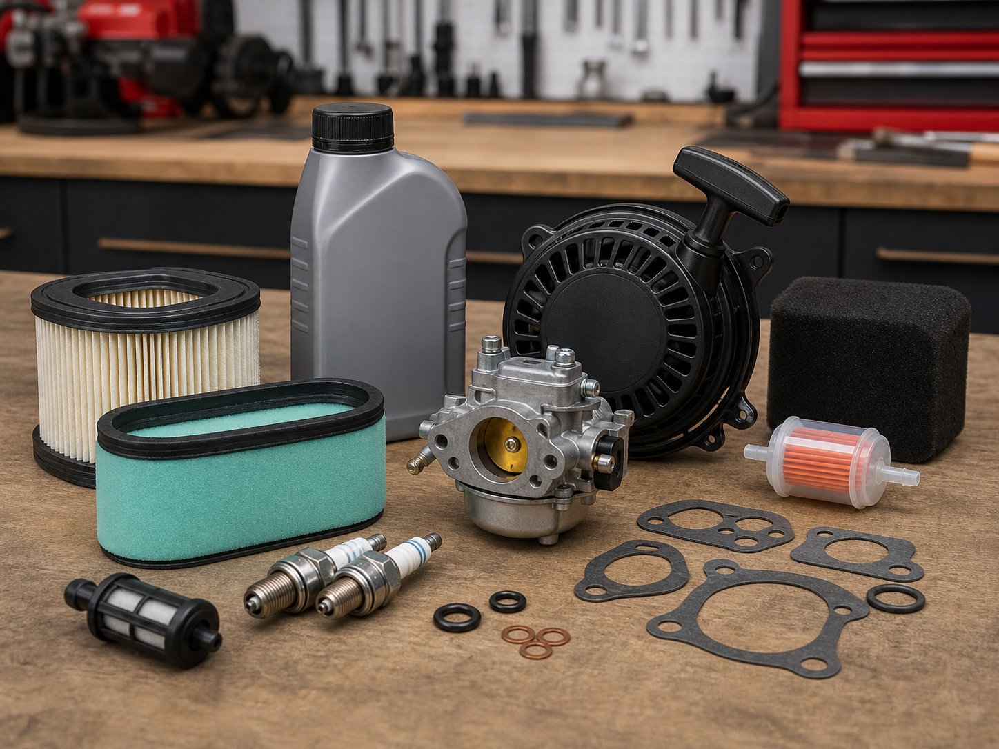 Small engine service parts and filters